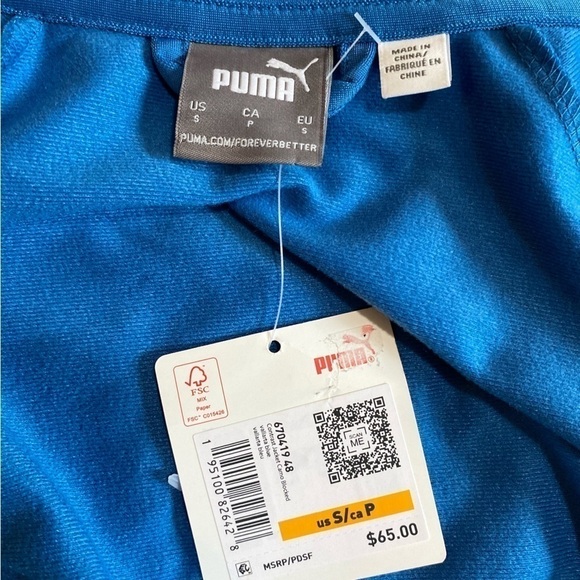 PUMA Tricot Lightweight Track Jacket Size S - Picture 7 of 9